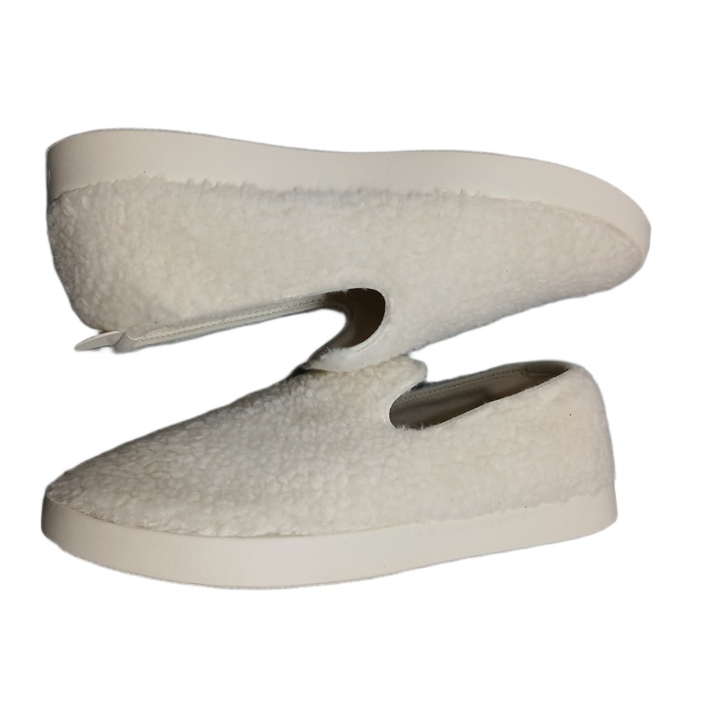 Allbirds Wool Lounger Fluff Casual‎ Shoes Mens Size 10 White Slip On WF1MAWW100